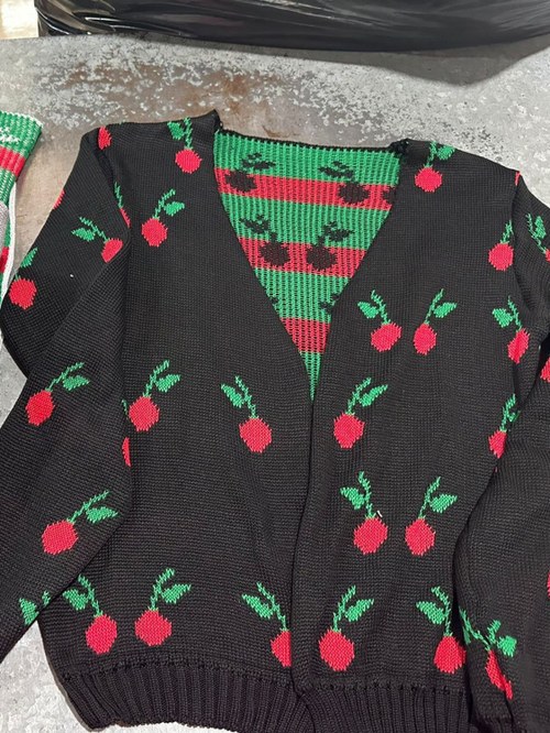Casaco modal estampa de cereja - Fafá Moda | ZAX