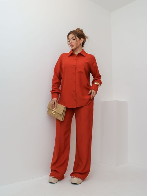 Cor Laranja Queimado